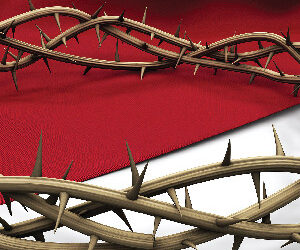 Crowned with thorns